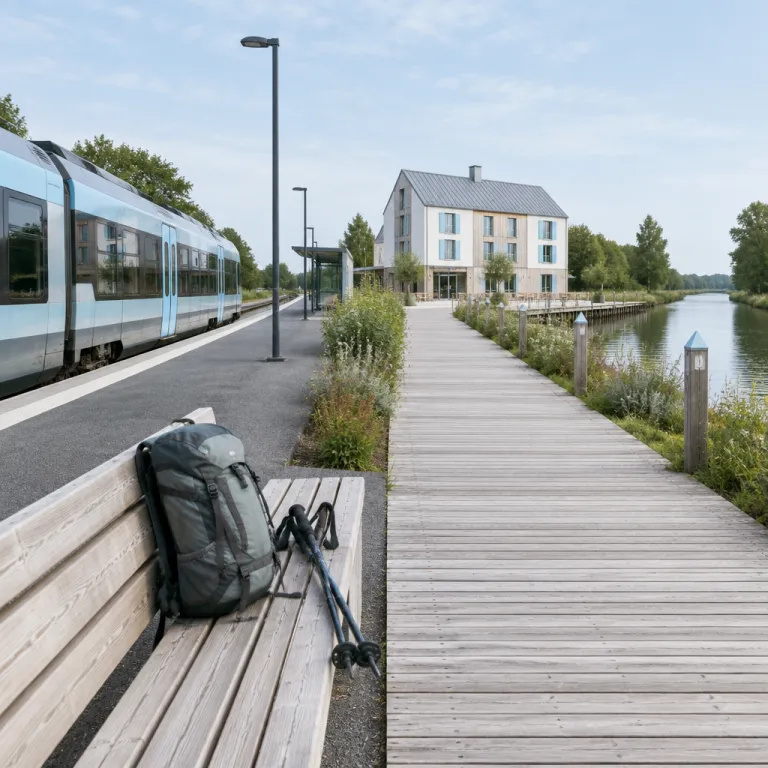 Voyager sans voiture en France : les itinéraires hôteliers 100% train et marche