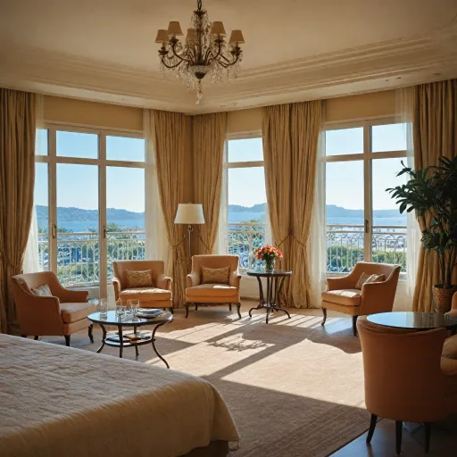 Séjourner dans les meilleurs hôtels premium à Cannes : luxe, confort et raffinement sur la Croisette